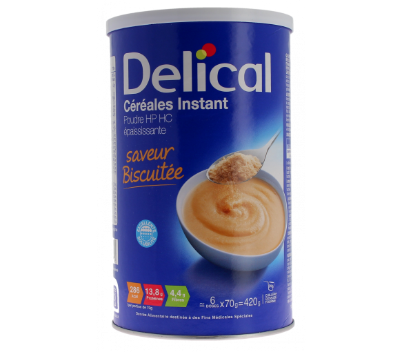 Instant-Cerealien mit Keks-Geschmack Delical - 420g Glas - image 1