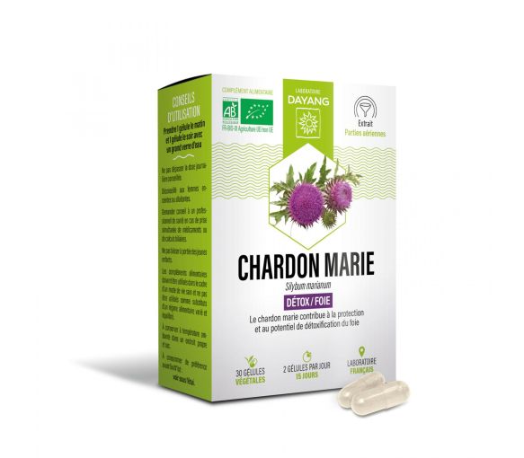 Bio Dayang Aktivkohle - Dose mit 30 Kapseln - image 1