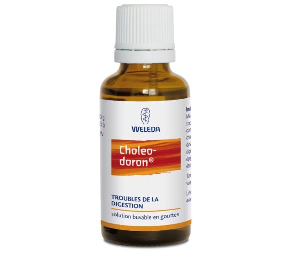 Choleodoron Trinklösung bei Verdauungsstörungen Weleda - Flasche mit 30 ml