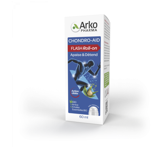 Chondro-Aid Flash Roll-on Arkopharma - Roll-on von 60ml - image 1