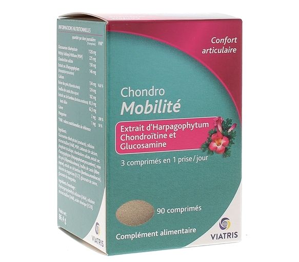 Chondro Mobilität Gelenkkomfort Viatris - Packung mit 90 Tabletten