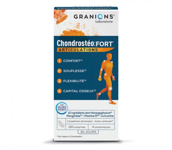 Chondrostéo Fort Gelenke Laboratoire Granions - Packung mit 120 Tabletten - image 1