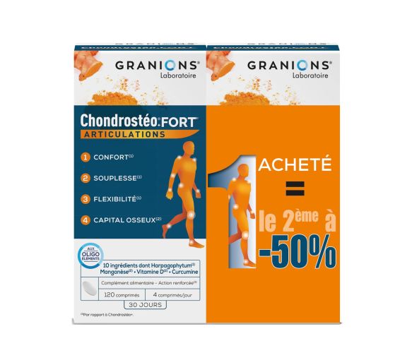 Chondrosteo + starke Gelenke Granions - Angebot 2x120 Tabletten
