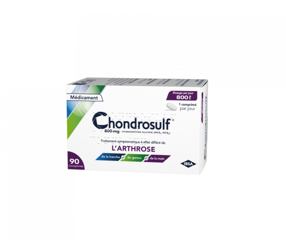 Chondrosulf 800mg Ibsa - Packung mit 90 Tabletten