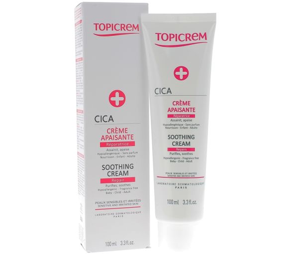 Cica beruhigende reparierende Creme Topicrem - Tube mit 100 ml - image 1