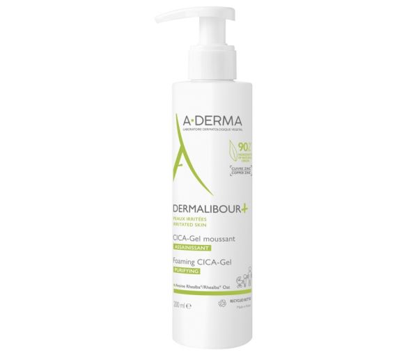 Dermalibour+ CICA - Schäumendes Gel A-Derma - Pumpflasche mit 200 ml - image 1