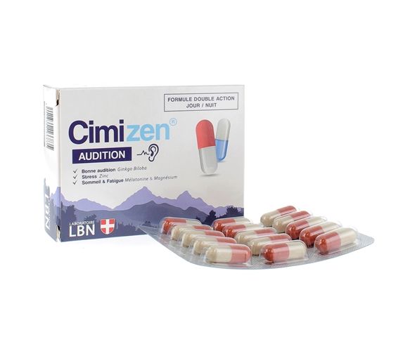 Cimizen Audition Tag & Nacht Labor LBN - Packung mit 60 Kapseln - image 1