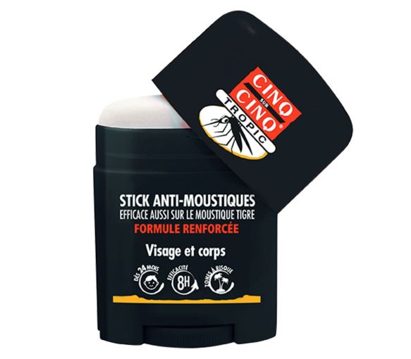Fünf von fünf Mückenabwehr-Stick verstärkte Formel - Stick mit 20 ml