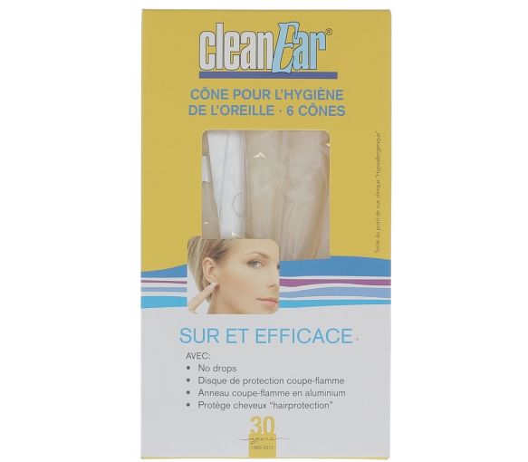 Cleanear Cone für Ohrenhygiene - Packung mit 6 Kegeln