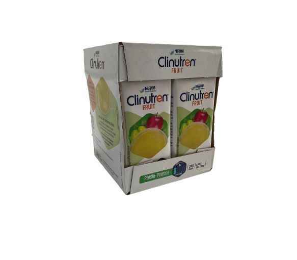 Clinutren Fruchtgeschmack Traube Apfel Nestlé - 4 Packungen à 200 ml - image 1