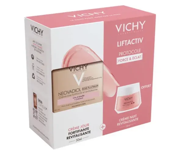 Neovadiol Rosé Platinum revitalisierendes Stärkungsset von Vichy - Set mit 2 Produkten - image 1