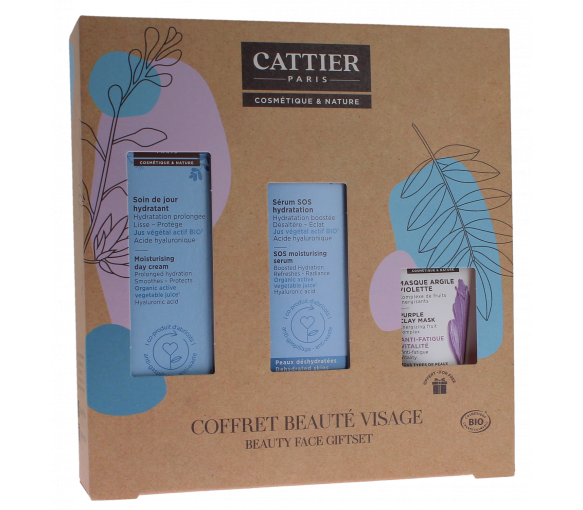 Bio-Gesichtspflege-Set Cattier - Set mit 3 Produkten - image 1