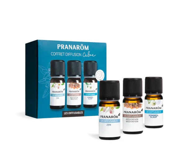 Coffret Diffusion Ruhe Pranarōm - Set mit 3 Fläschchen à 10ml - image 1