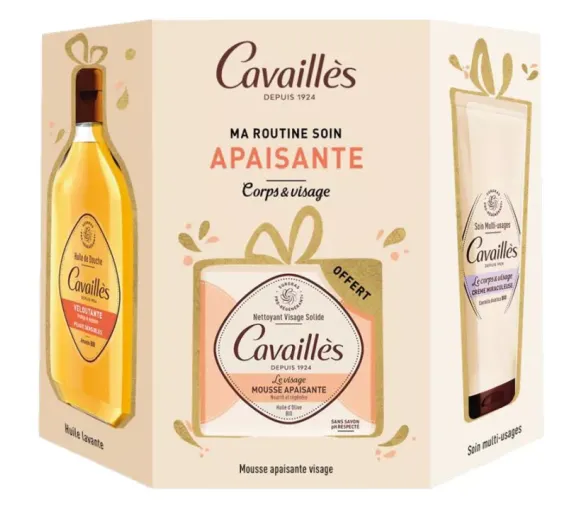 Coffret meine beruhigende Pflegeroutine Rogé Cavaillès - Set mit 3 Produkten