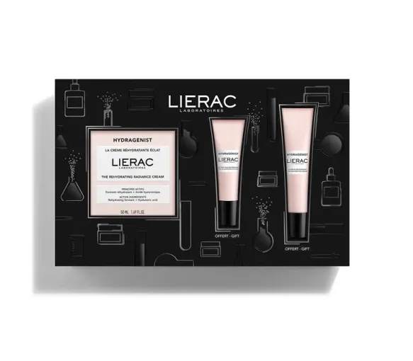 Hydragenist Set mit strahlender Feuchtigkeitscreme von Lierac - Set mit 3 Produkten - image 1