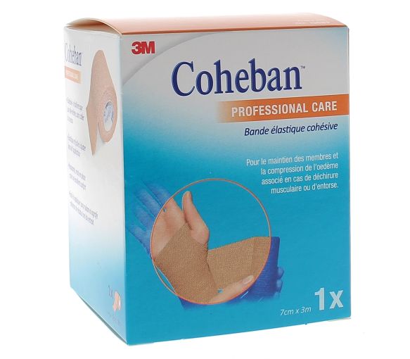 Coheban Kohäsive Kompressionsband 3M - Band von 3 m x 7 cm - image 1