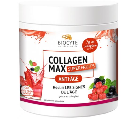 Collagen Max Superfruits Biocyte - 260 g Dose