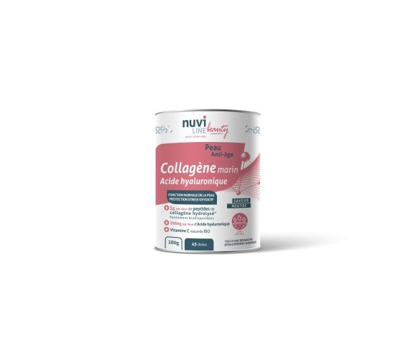 Marines Kollagen Hyaluronsäure Haut Anti-Aging Nuviline - 280g Dose - image 1