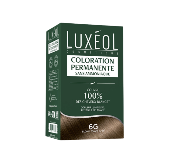 Permanente Haarfärbung ohne Ammoniak Luxéol - ein Set - image 1
