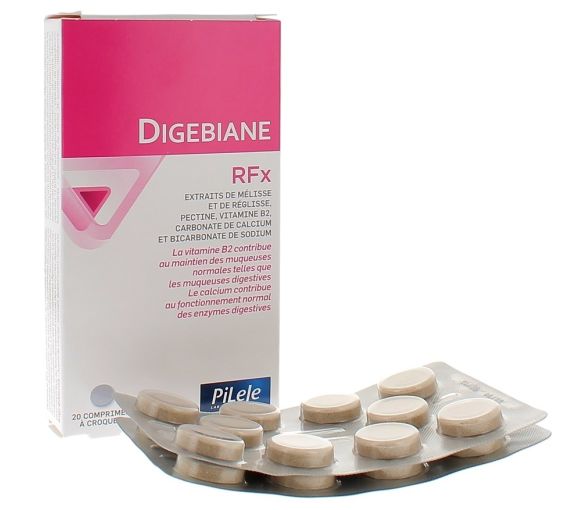 RFx Digebiane Pileje - Packung mit 20 Tabletten