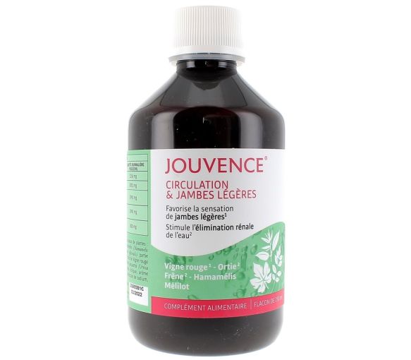 Durchblutung und leichte Beine Jouvence - Flasche mit 250 ml