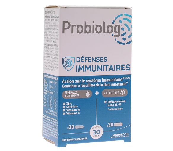 Immunabwehr Probiolog - Packung mit 60 Kapseln - image 1