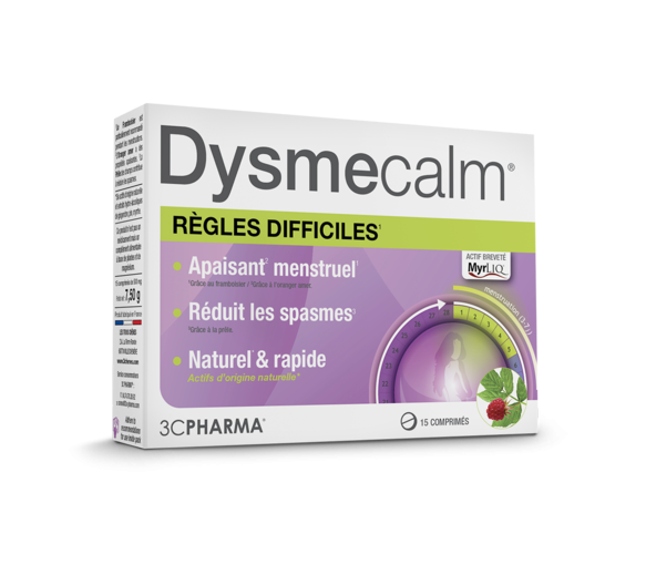Dysmecalm schwierige Regeln 3C Pharma - Packung mit 15 Tabletten