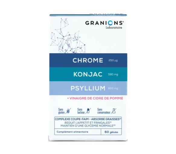 Komplexer Appetitzügler Granions - Packung mit 60 Kapseln - image 1
