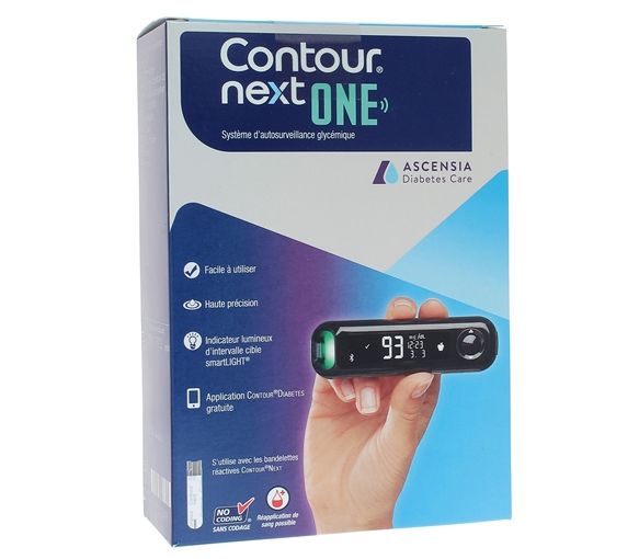 Contour Next One System zur Selbstüberwachung des Blutzuckers Ascensia Diabetes Care - ein Set