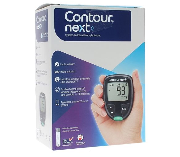 Contour Next System zur Selbstüberwachung des Blutzuckers Ascensia Diabetes Care - ein Set