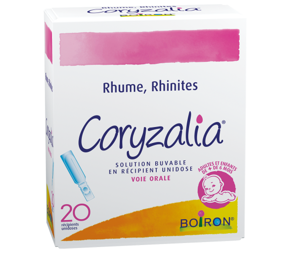 Coryzalia Erkältung, Rhinitis Boiron - 20 Einzeldosen