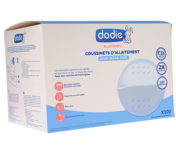 Ultra-dünne Stilleinlagen Dodie - Box mit 100 Einlagen - image 1