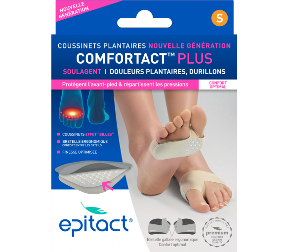 Comfortact Plus Epitact - 1 Paar neue Generation Fußpolster - image 1