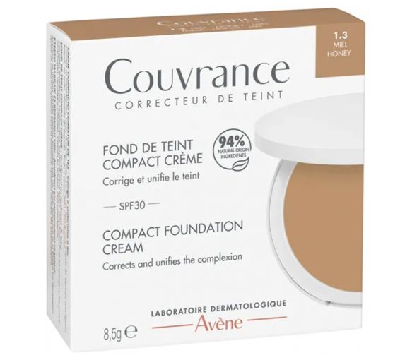 Deckkraft Kompaktcreme Foundation Avène - Puderdose mit 8,5g