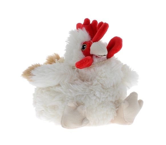 Gemütliches Wärmekissen Huhn Soframar - 1 Kuscheltier von 20 cm