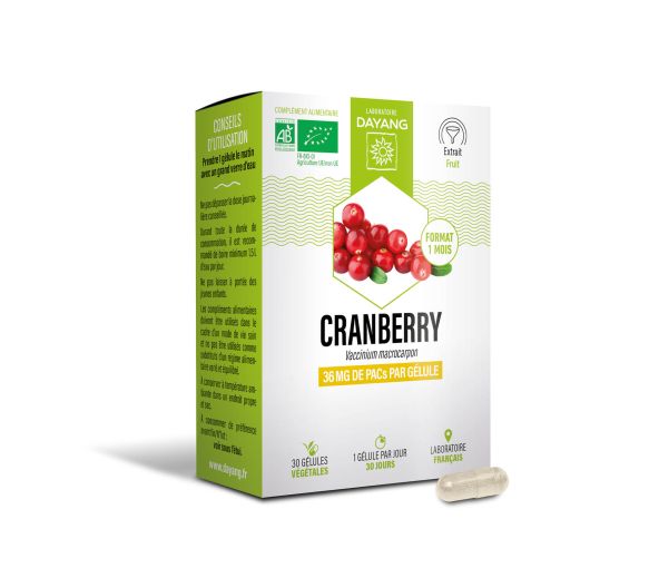 Bio-Cranberry Dayang - Packung mit 30 Kapseln - image 1