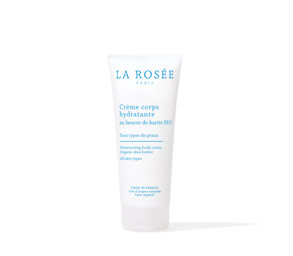 Feuchtigkeitsspendende Körpercreme mit Bio-Sheabutter La Rosée - Tube mit 200 ml