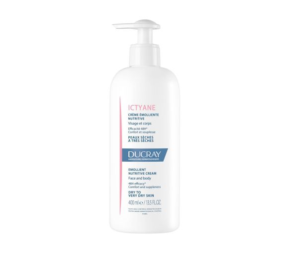 Ictyane nutritive Emollient-Creme Ducray - Pumpflasche mit 400 ml - image 1
