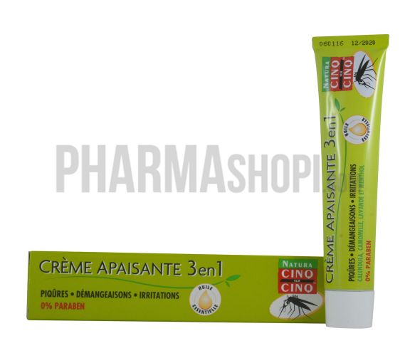 Beruhigende 3-in-1-Creme Cinq sur Cinq - Tube mit 40 g