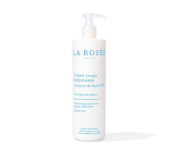 Feuchtigkeitsspendende Körpercreme mit Bio-Sheabutter La Rosée - Pumpflasche mit 400 ml