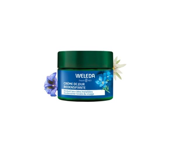 Tagescreme mit blauer Enzian & Edelweiss von Weleda - 40 ml Tiegel - image 1