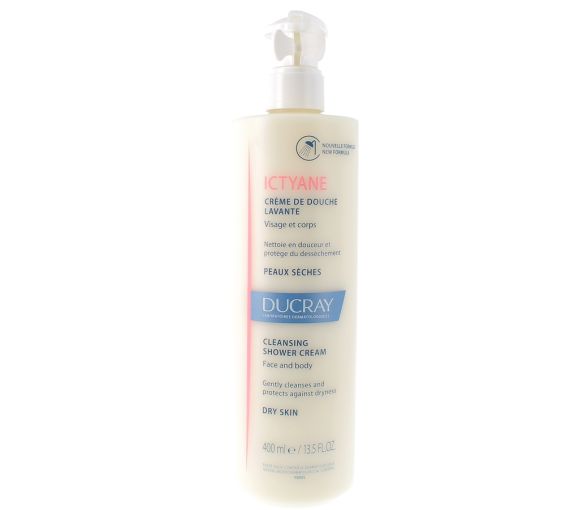 Duschcreme für trockene Haut Ictyane Ducray - Pumpflasche mit 400 ml - image 1