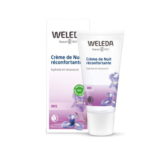 Beruhigende Nachtcreme Iris Weleda - 30 ml Tube