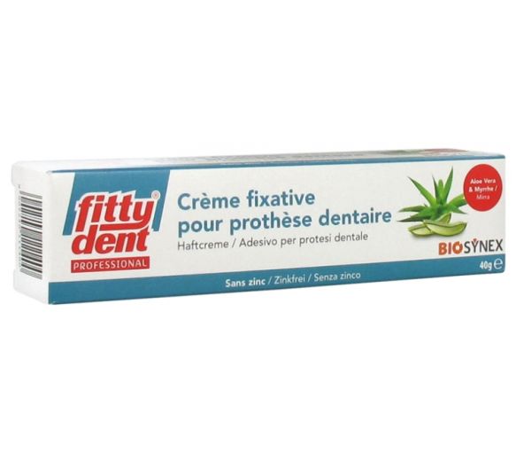 Fixiercreme für Zahnprothesen Fittydent - Tube mit 40 g - image 1