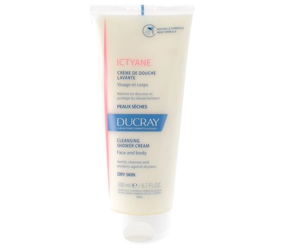 Ictyane Waschcreme für trockene Haut Ducray - Tube mit 200ml - image 1