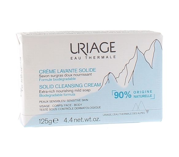 Festes Waschgel Uriage - festes Seifenstück von 125g - image 1