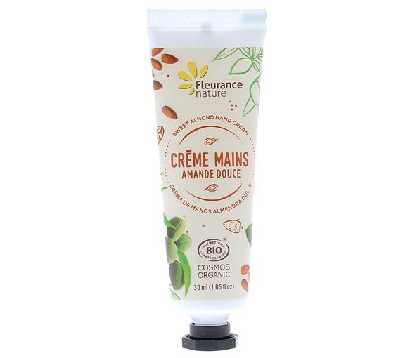 Bio Süßmandel Handcreme Fleurance Nature - 30 ml Tube - image 1