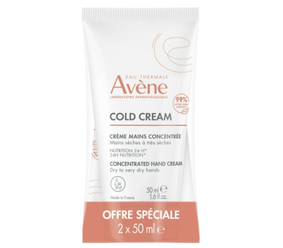 Konzentrierte Handcreme Cold Cream Avène - Packung mit 2 Tuben à 50 ml - image 1