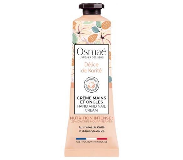 Hand- und Nagelcreme Delice de Karité Osmaé - 30 ml Tube