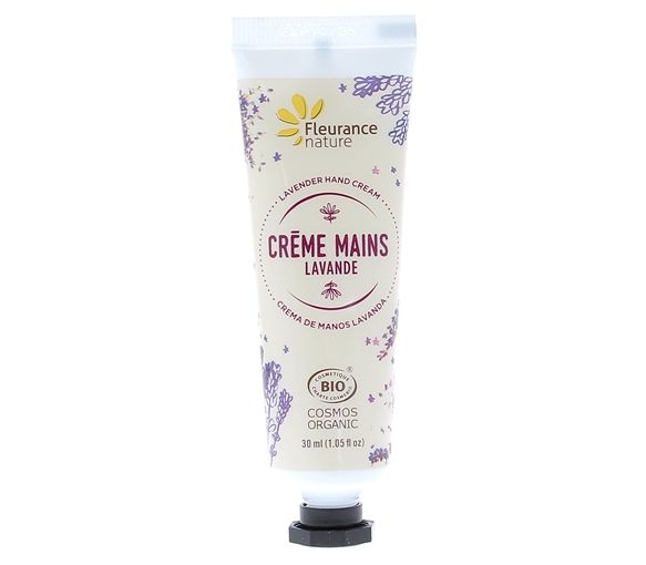 Bio-Lavendel-Handcreme Fleurance Nature - 30 ml Tube - image 1